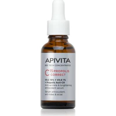 Apivita Bee Tech Concentrates C15 Propolis Correct Serum przeciwutleniające serum ujędrniające 30 ml