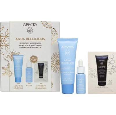 Apivita Aqua Beelicious Hydration & Freshness Set świąteczny zestaw prezentowy do rozjaśnienia i nawilżenia