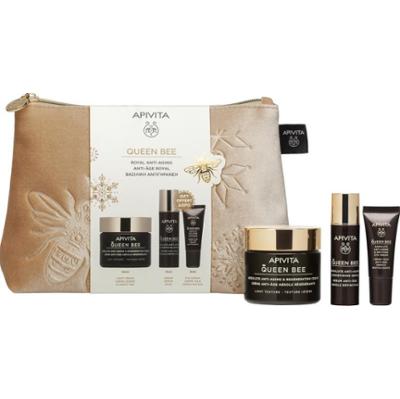 Apivita Queen Bee Gift Pouch (with Light Cream) zestaw upominkowy przeciw starzeniu się skóry