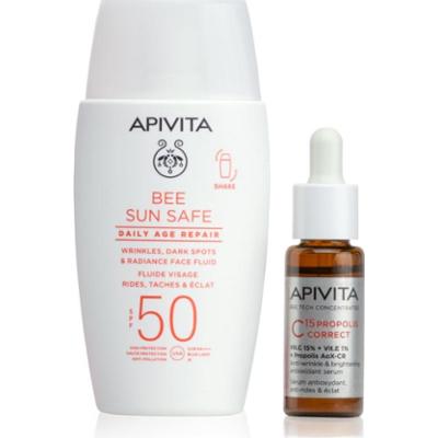Apivita Bee Sun Safe Anti-Dark Spots Duo zestaw przeciw przebarwieniom skóry