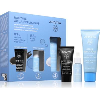 Apivita Aqua Beelicious Hydrating & Refreshing Routine Set zestaw intensywnie nawilżający