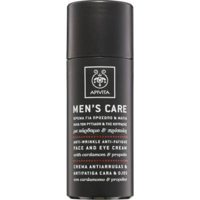Apivita Men's Care Anti-Wrinkle Anti-Fatigue Face and Eye Cream krem przeciw zmarszczkom do twarzy i okolic oczu 50 ml