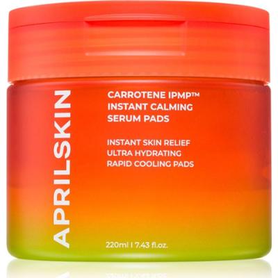 APRILSKIN Carrotene IPMP Instant Calming Serum Pads płatki oczyszczające o działaniu uspokajającym 80 szt.