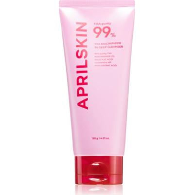 APRILSKIN TXA Niacinamide 99 Deep Cleanser oczyszczająca pianka do demakijażu przeciw zaskórnikom 120 g
