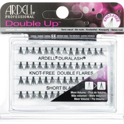Ardell Double Up kępki rzęs bez węzełków rozmiar Short Black