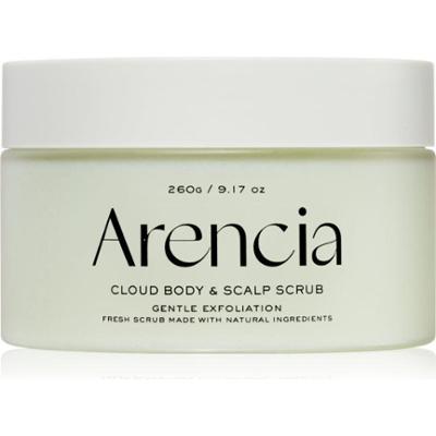 Arencia Fresh Cloud Geranium & Primrose delikatny peeling do ciała i włosów 260 g