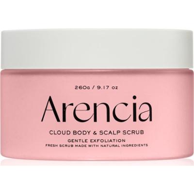 Arencia Fresh Cloud Lavender & Pear delikatny peeling do ciała włosów i ciała 260 g