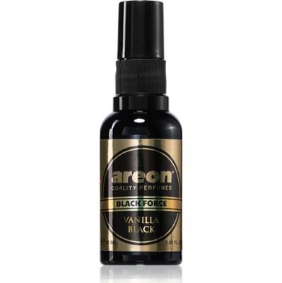 Areon Black Force Vanilla Black odświeżacz powietrza 30 ml