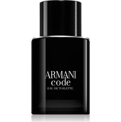 Armani Code woda toaletowa flakon napełnialny dla mężczyzn 50 ml
