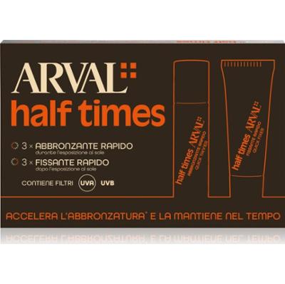 Arval Half Times Fast Tanning Bottle + Tube Set olejek ochronny przyspieszający opalanie