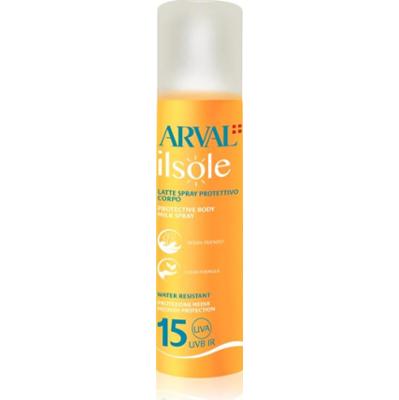 Arval IlSole Protective Body Milk Spray SPF 15 mleczko ochronne do opalania w sprayu 200 ml