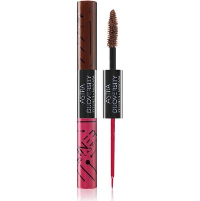 Astra Make-up Duoversity tusz do rzęs i eyeliner 2 w 1 odcień 06 Cyber Barrio 2x3,5 ml