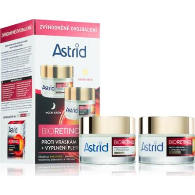 Astrid Bioretinol zestaw upominkowy przeciw zmarszczkom dla kobiet 2x50 ml