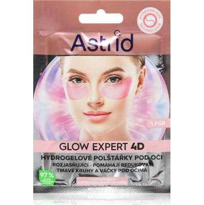 Astrid Glow Expert maska na oczy przeciw zmarszczkom, workom i cieniom 2 szt.