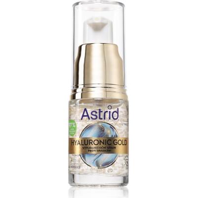 Astrid Hyaluronic Gold serum liftingujące pod oczy z niacynamidem 15 ml
