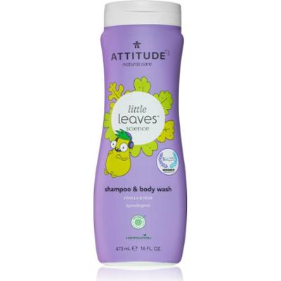 Attitude Little Leaves Vanilla & Pear żel do mycia i szampon dla dzieci 473 ml