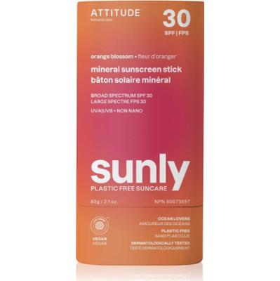Attitude Sunly Orange Blossom krem mineralny do opalania w sztyfcie SPF 30 60 g