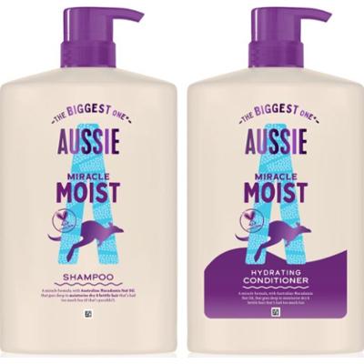 Aussie Miracle Moist zestaw nawilżające i nadające blask