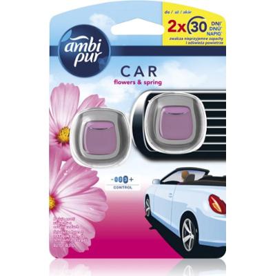AmbiPur Car Flowers&Spring odświeżacz powietrza do auta 2x2 ml