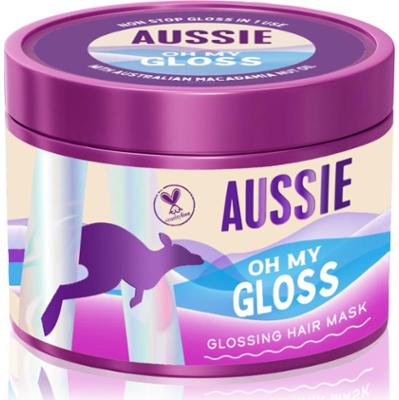 Aussie Oh My Gloss Glossing Hair Mask rozświetlająca maseczka nawilżająca do włosów 500 ml