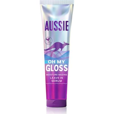Aussie Oh My Gloss Leave In Serum serum bez spłukiwania nawilżające i nadające blask 160 ml
