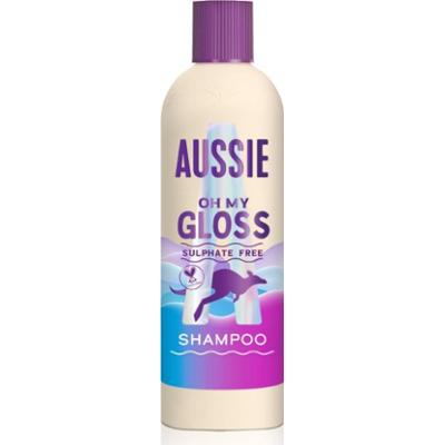 Aussie Oh My Gloss Shampoo szampon do nabłyszczania i zmiękczania włosów 300 ml