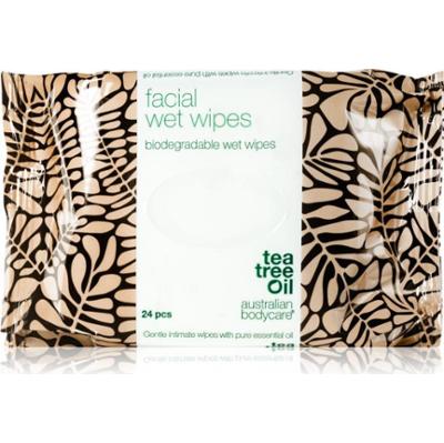 Australian Bodycare Tea Tree Oil chusteczki oczyszczające do demakijażu do twarzy 24 szt.