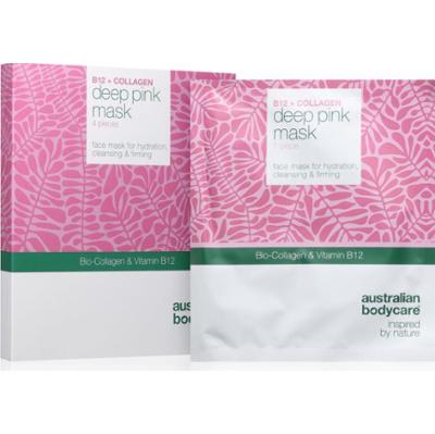 Australian Bodycare B12 + Collagen zestaw maseczek płóciennych