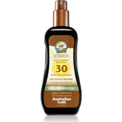 Australian Gold Spray Gel Sunscreen With Instant Bronzer tonujący żel ochronny SPF 30 237 ml