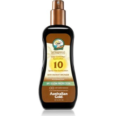 Australian Gold Spray Gel Sunscreen With Instant Bronzer spray ochronny do opalania z bronzerem SPF10 237 ml