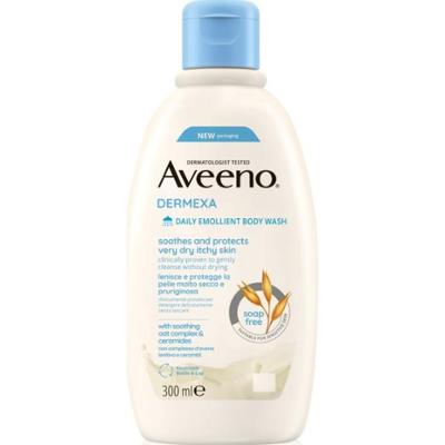 Aveeno Dermexa Daily Emollient Body Wash kojący żel pod prysznic 300 ml