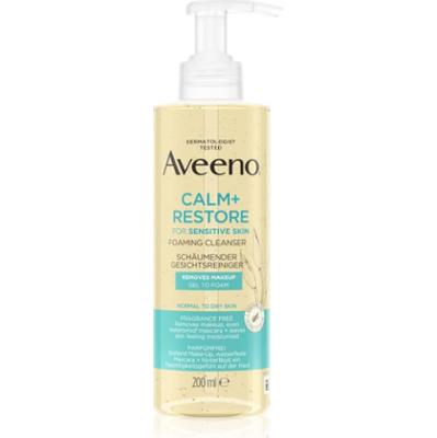Aveeno Calm + Restore pianka oczyszczająca do twarzy 200 ml