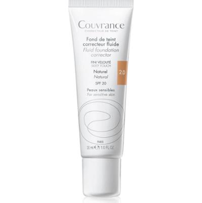 Avène Couvrance Fluid Foundation Corrector podkład kryjący w płynie SPF 20 odcień 2.0 Natural 30 ml