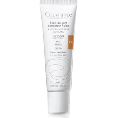 Avène Couvrance Fluid Foundation Corrector podkład kryjący w płynie SPF 20 odcień 4.0 Honey 30 ml