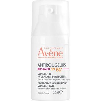 Avène Antirougeurs Rosamed Protective Moisturizing Concentrate skoncentrowana pielęgnacja przeciw zaczerwienieniom skóry SPF 50+ 30 ml
