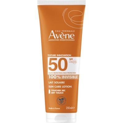 Avène Sun Care Lotion 100% Invisible wodoodporne mleczko do opalania SPF 50 250 ml