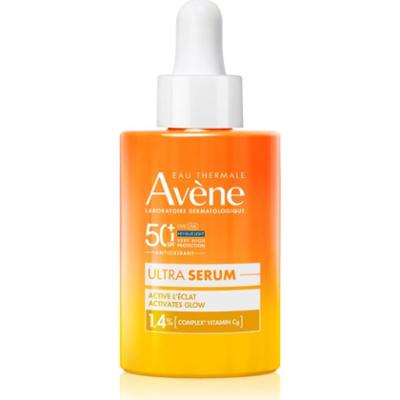 Avène Sun Ultra Serum Activates Glow serum ochronne z efektem rozświetlającym SPF 50+ 30 ml