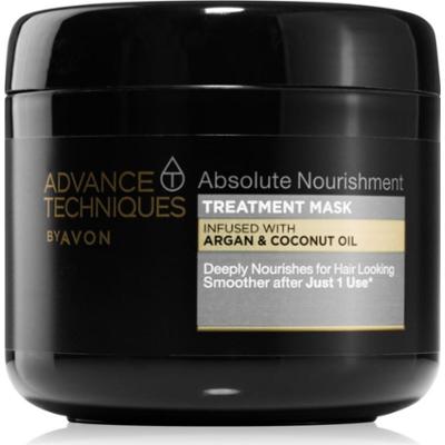 Avon Advance Techniques Absolute Nourishment maska głęboko odżywiająca z olejkiem arganowym 375 ml