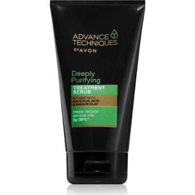 Avon Advance Techniques Deeply Purifying peeling głęboko oczyszczający do włosów przetłuszczających 150 ml
