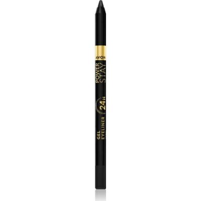 Avon Power Stay 24h żelowa kredka do oczu odcień Black 1.2 g
