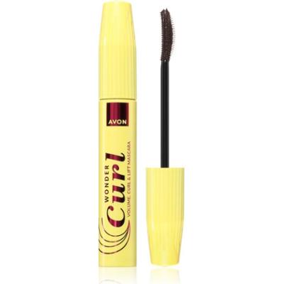 Avon Wonder Curl tusz podkręcający i zwiększający objętość rzęs odcień Brown Black 10 ml