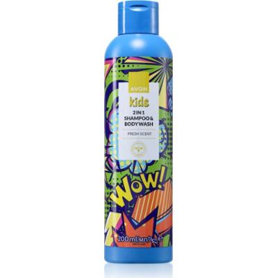 Avon Kids Fresh szampon i żel pod prysznic 2w1 200 ml