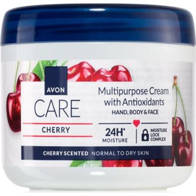 Avon Care Cherry krem wielofunkcyjny do twarzy, rąk i ciała 400 ml