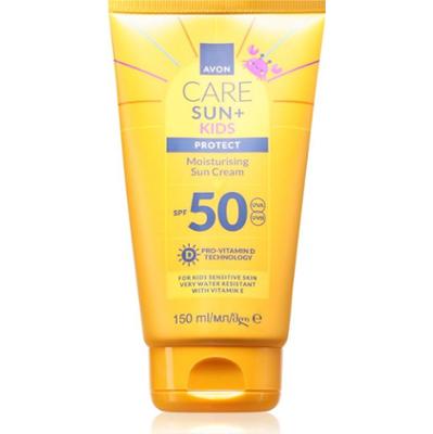 Avon Care Sun + Kids krem nawilżający do opalania SPF 50 dla dzieci 150 ml