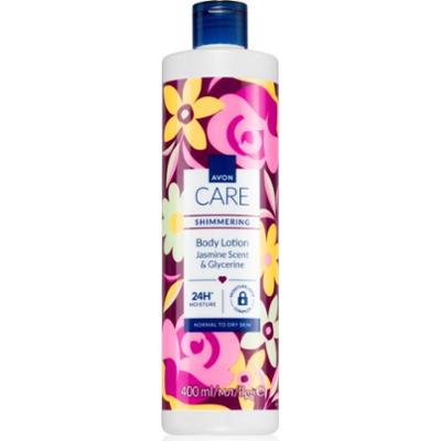 Avon Care Jasmine Scent & Glycerine balsam błyszczący do skóry normalnej i suchej 400 ml