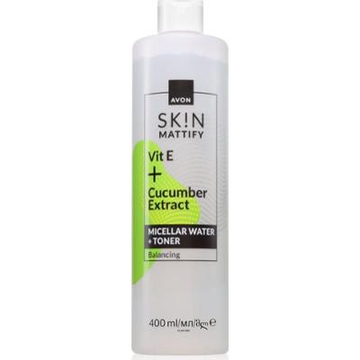 Avon Sk!n Mattify woda micelarna 2 w 1 400 ml