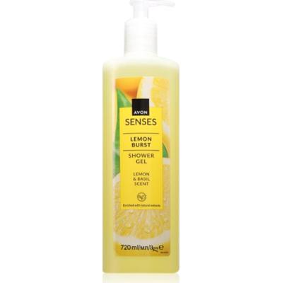 Avon Senses Lemon Burst odświeżający żel pod prysznic 720 ml