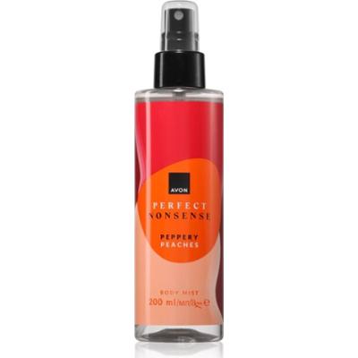 Avon Perfect Nonsense Peppery Peaches perfumowany spray do ciała dla kobiet 200 ml