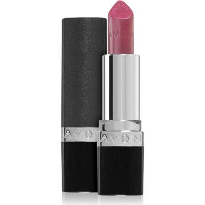 Avon Ultra Colour Shimmer szminka nawilżająca odcień Rosy Lumos 3,6 g