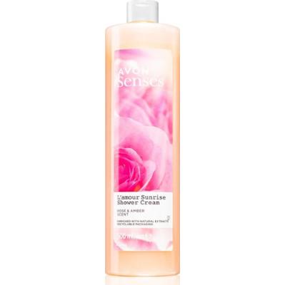 Avon Senses L'amour Sunrise kojący krem pod prysznic 500 ml